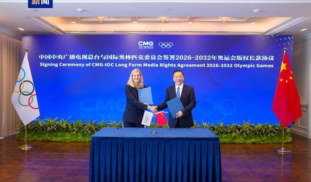 CMG ile IOC, Olimpiyatlar için medya hakları anlaşması imzaladı