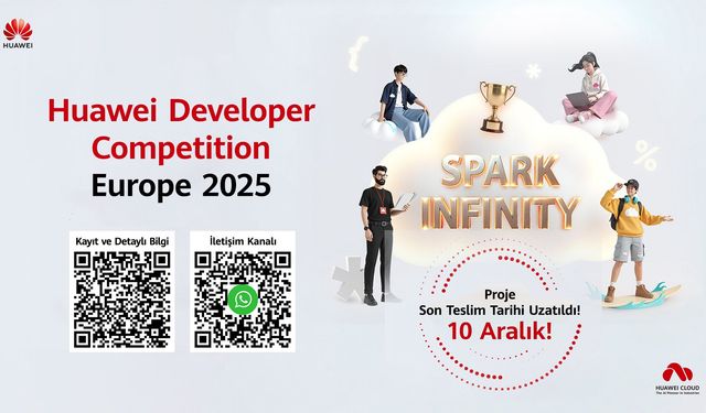 Huawei Developer Competition Europe 2025 başvuruları 10 Aralık'a kadar sürecek