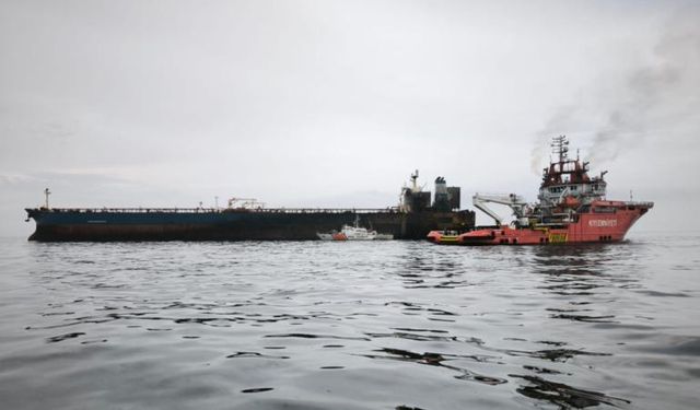 KAIROS gemisindeki yangın söndürüldü