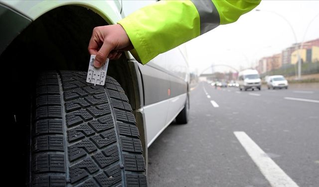 Zorunlu kış lastiği uygulaması başlıyor; uymayanlara ceza geliyor