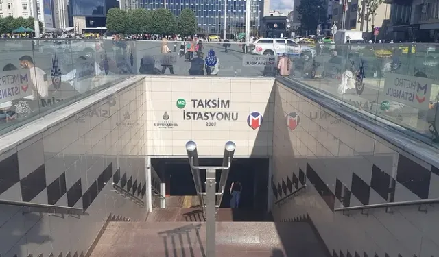 Metro İstanbul: Taksim istasyonu 15.00'ten itibaren kapatılacak!