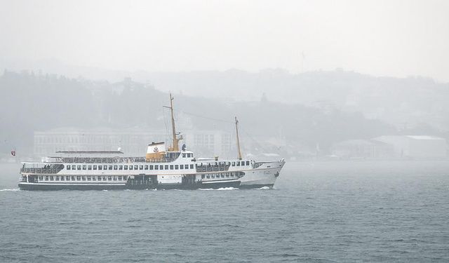 İstanbul’da şiddetli hava deniz ulaşımını durdurdu: Seferler iptal