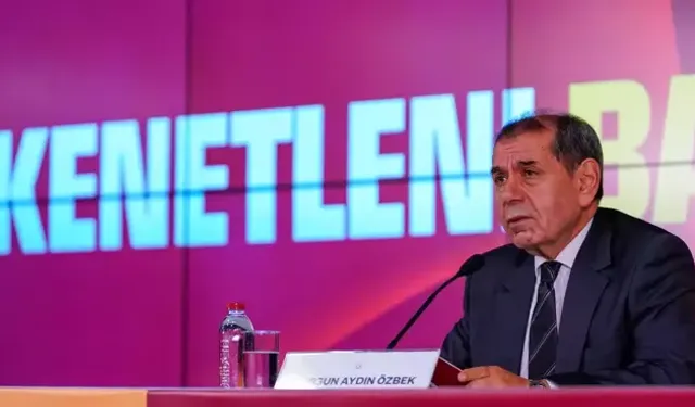 Dursun Özbek’ten TFF’ye sert çıkış: “Galatasaray’ı kimse şikeyle anamaz!”