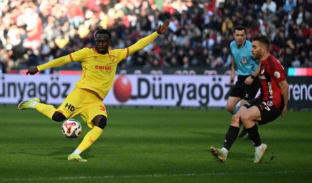 Göztepe, Gaziantep FK'yi tek golle geçti