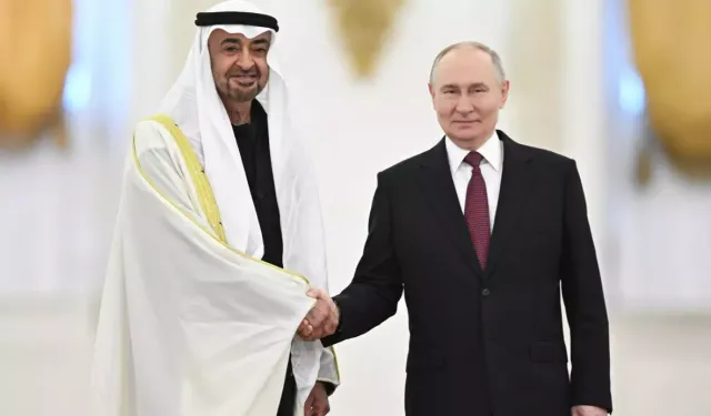 Putin, BAE Devlet Başkanı Nahyan'ı Kremlin'de ağırladı