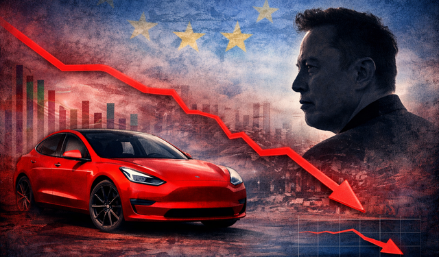 Tesla kan ağlıyor: Avrupa'da satışlar dibi gördü!