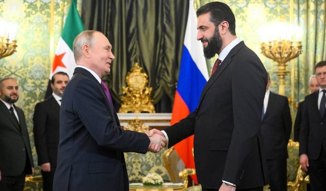 Putin ile Şara Moskova’da görüştü: Masada Suriye vardı