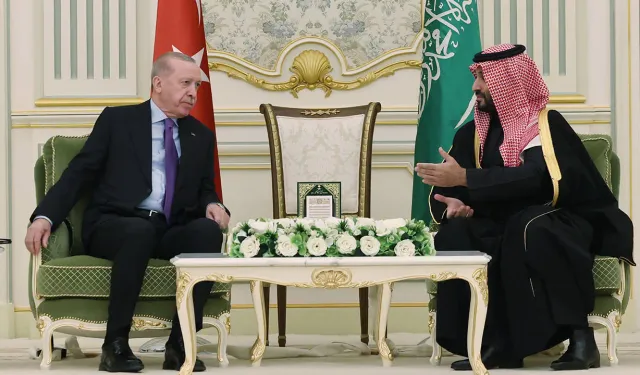 Erdoğan, Riyad’da Veliaht Prens Selman ile görüştü