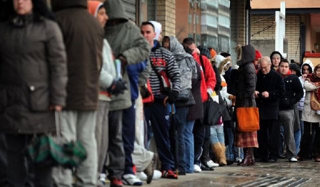 İngiltere'de işsizlik son 5 yılın zirvesinde