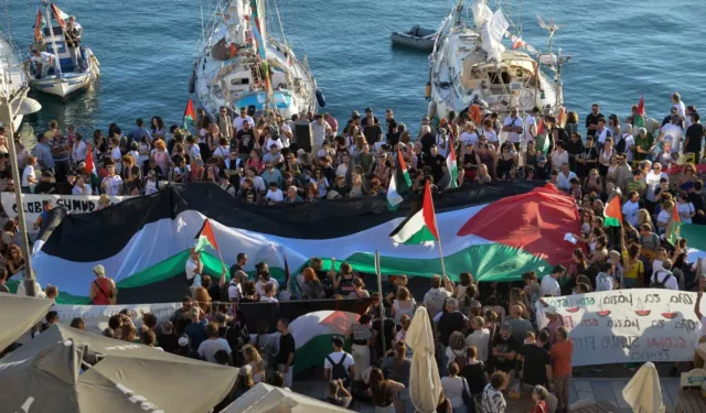 Liman işçilerinden İsrail'e silah sevkiyatına karşı grev