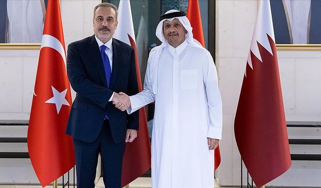 Dışişleri Bakanı Fidan, Katarlı mevkidaşı Al Sani ile görüştü
