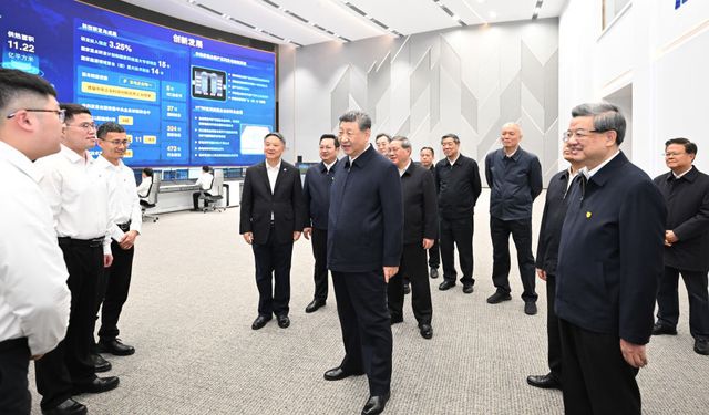Xi Jinping, Xiong’an Yeni Bölgesi’nde incelemelerde bulundu