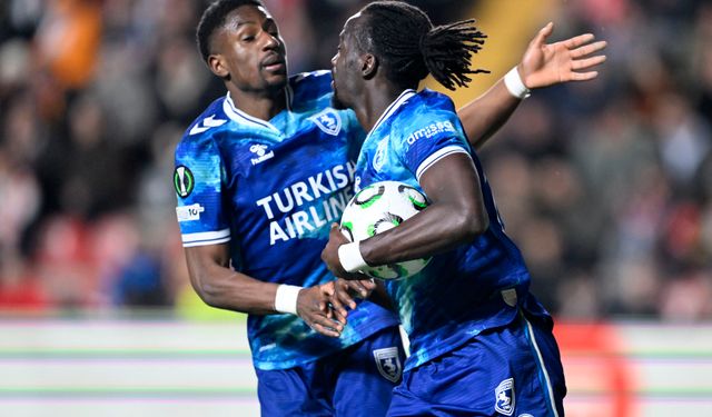 Samsunspor Avrupa'ya kazanarak veda etti!