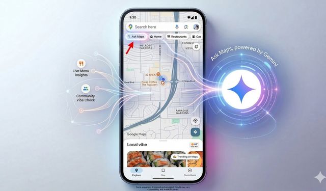 Google Maps yapay zekâ destekli “Ask maps” özelliğini duyurdu