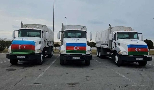 Azerbaycan’dan İran’a yardım köprüsü