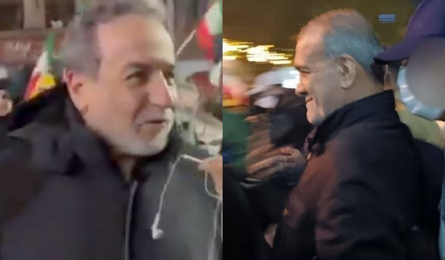 Pezeşkiyan ve Erakçi, İran halkıyla meydanlarda