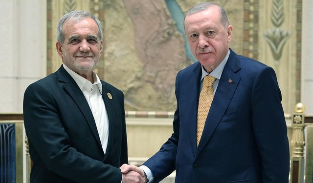 Erdoğan ile Pezeşkiyan görüştü: İran füze atışlarını reddetti