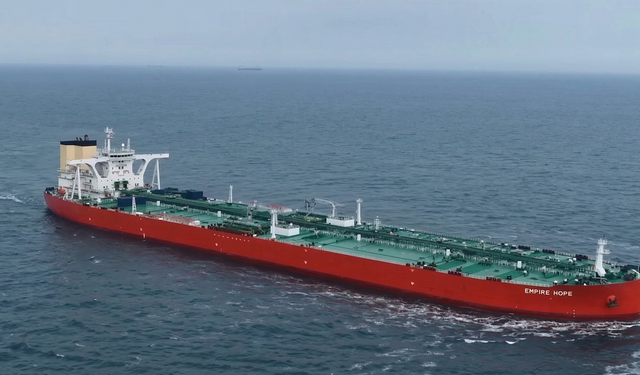 Çin’in yeni nesil petrol tankeri 'Junwang' bugün teslim ediliyor