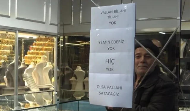 Altına talep patladı: Kuyumculardan "vallahi yok, billahi yok" isyanı