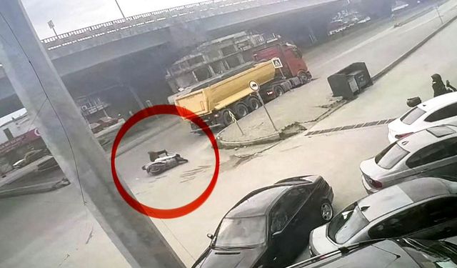 Canik’te korkutan kaza: Motosiklet sürücüsü ağır tehlike atlattı