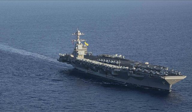 ABD’nin USS Gerald R. Ford uçak gemisi geri çekiliyor!