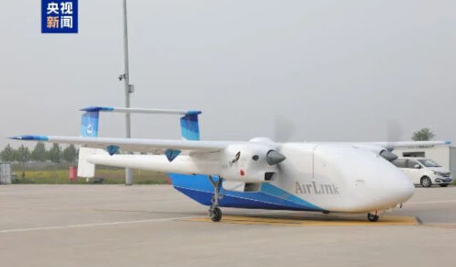 Çin’in “insansız uçan kamyonu” HH-200 ilk uçuşunu gerçekleştirdi