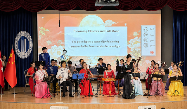 Nanjing Üniversitesi Ulusal Orkestrası, Okan Üniversitesi’nde sahne aldı