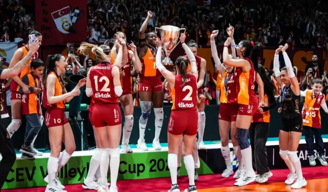 Türk sporunun lokomotifi Galatasaray: 3 branşta Avrupa kupası!
