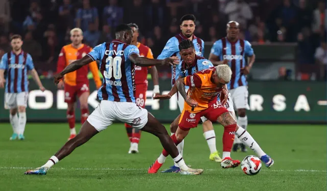 Trabzonspor, Galatasaray’ı 2-1 mağlup etti