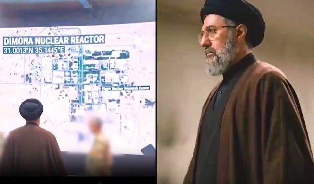 Mücteba Hamaney operasyon odasında! Dikkat çeken 'Dimona' haritası...