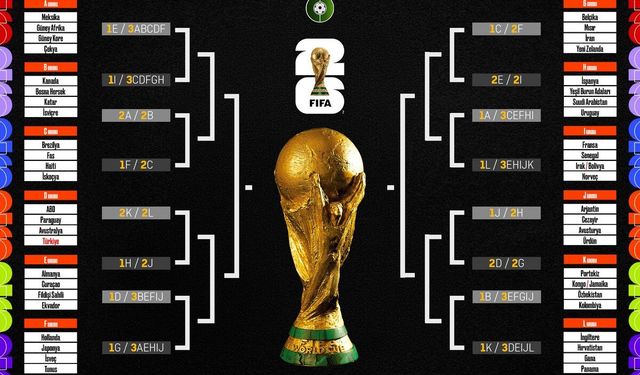 Dünya Kupası turnuva ağacı belli oldu: Millilerin kupa yolu!