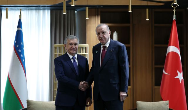 Cumhurbaşkanı Erdoğan Türkistan'da!