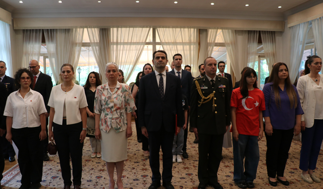 Çin'de 19 Mayıs Atatürk'ü Anma, Gençlik ve Spor Bayramı kutlandı