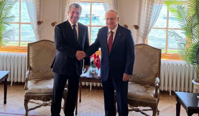 Milli Savunma Bakanı Güler, IKBY Başbakanı Mesrur Barzani ile görüştü