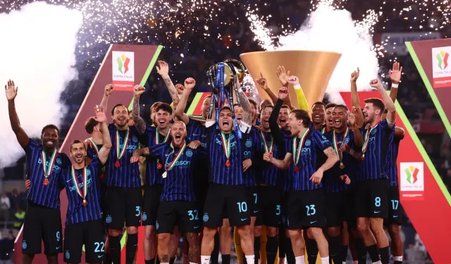Inter, Lazio’yu geçerek İtalya Kupası’nın sahibi oldu