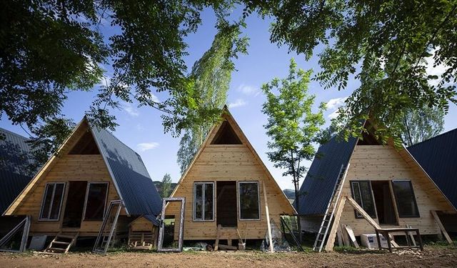 Tatil için geldiği bungalov tesisinde öldü!