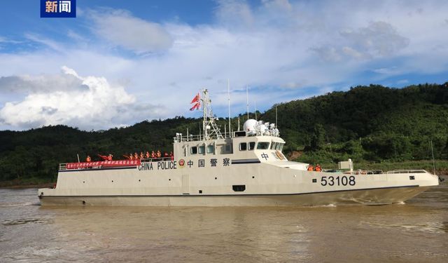 Çin, Laos, Myanmar ve Tayland’dan ortak devriye operasyonu