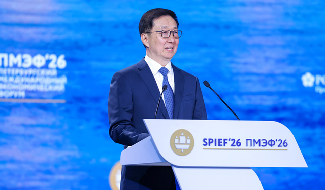 Çin'den SPIEF'te Küresel Yönetişim Girişimi çağrısı