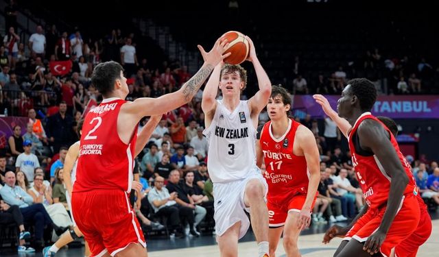 Türkiye U17 Basketbol Milli Takımı, Yeni Zelanda’yı mağlup etti