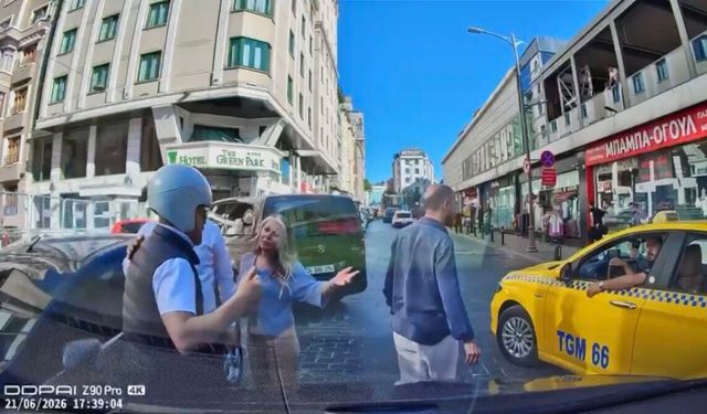 Yol verme kavgasında tehditler havada uçuştu: "Boksörüm, çeneni kırarım"