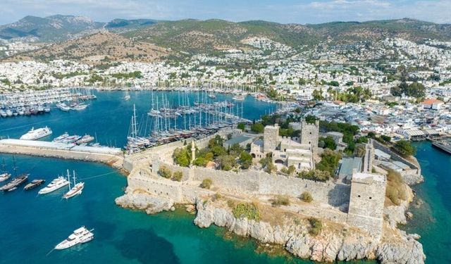 Bodrum'un 183 yıl önce çekilmiş fotoğrafı ortaya çıktı