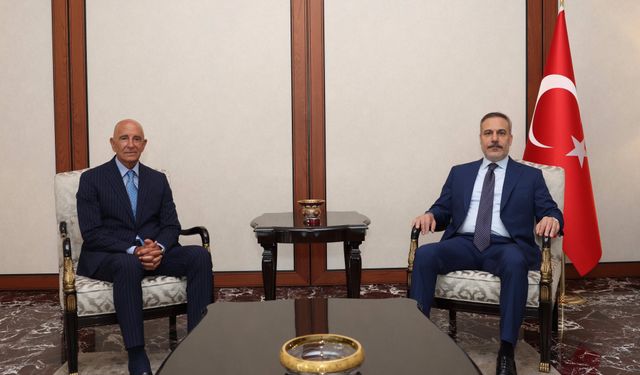 Bakan Fidan, ABD Büyükelçisi'ni kabul etti