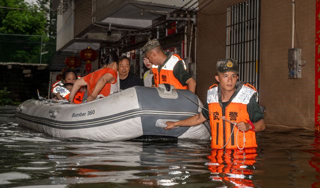Çin’de sel felaketi: 39 ölü, 9 kayıp