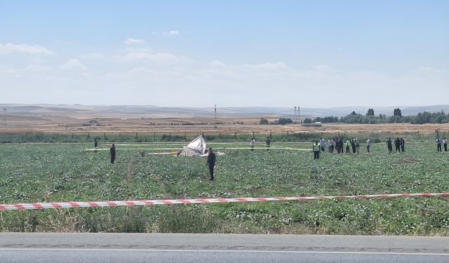 Ankara'da eğitim helikopteri düştü: 1 kişi hayatını kaybetti