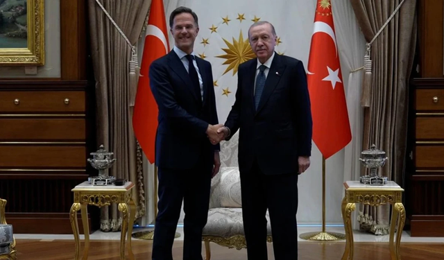 Erdoğan, NATO Genel Sekreteri Rutte'yi kabul etti