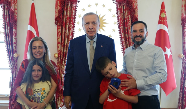 Cumhurbaşkanı Erdoğan, Joshua Harris'i kabul etti