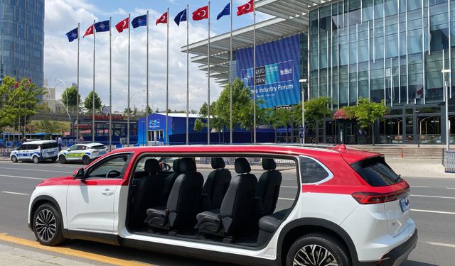 İlk kez yollara çıkacak! NATO'ya özel Togg limuzin