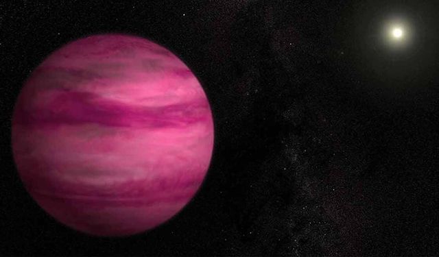 Pembe gezegende tuz bulutları keşfedildi