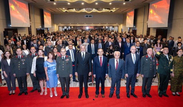 Çin Halk Kurtuluş Ordusu'nun 99. kuruluş yıl dönümü Ankara'da kutlandı