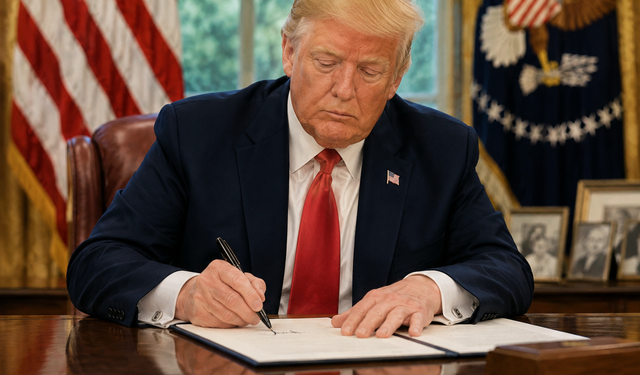 Trump, kararnameyi imzalandı: Artık ismi "Amerika Gölü"